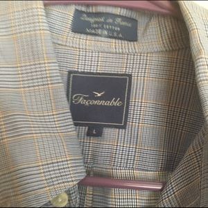 Faconnable Men’s Large Button Down Dress Shirt